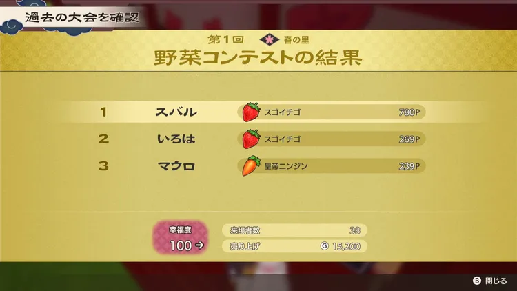 龍の国_野菜コンテスト