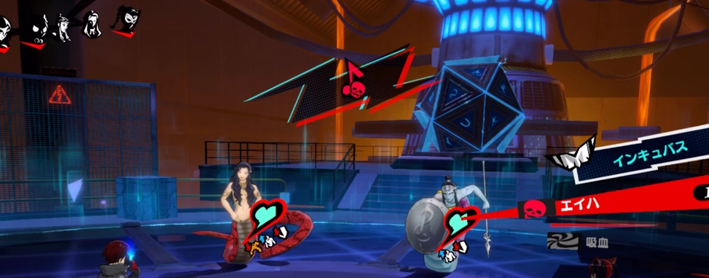 装備中のペルソナに応じて属性が変化_ペルソナ5X