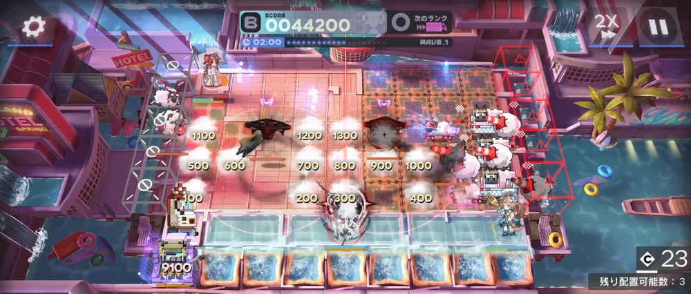 戦場にあるホワイトスチームの分だけ得点を獲得できる_アークナイツ