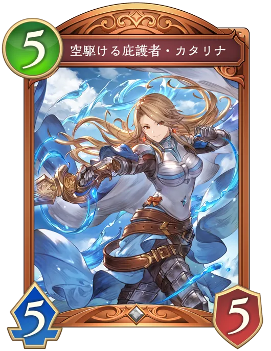 空駆ける庇護者・カタリナ_イラスト