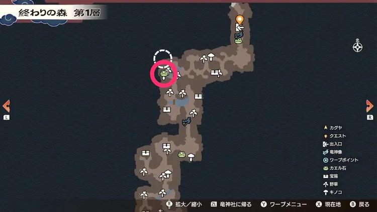 龍の国ルーンファクトリー_カエル石_197