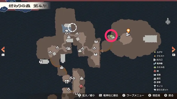 龍の国ルーンファクトリー_カエル石_202