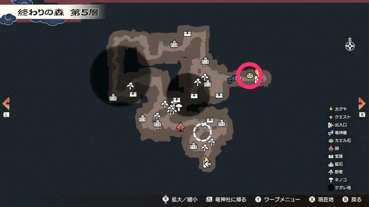 龍の国ルーンファクトリー_カエル石_203