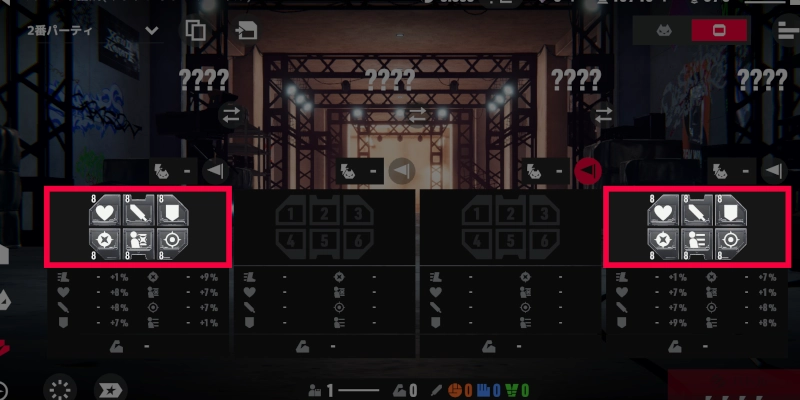 隊列別のMOD適正_TOKYOBEAST