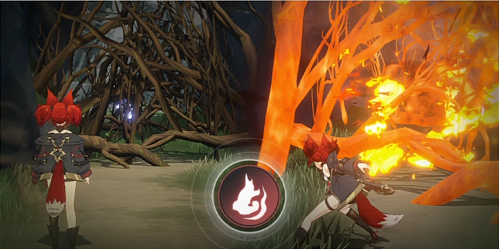 道を塞ぐツル_リメメント