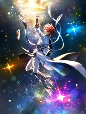 白猫_世界を繋ぐ冒険家_赤髪_覚醒絵