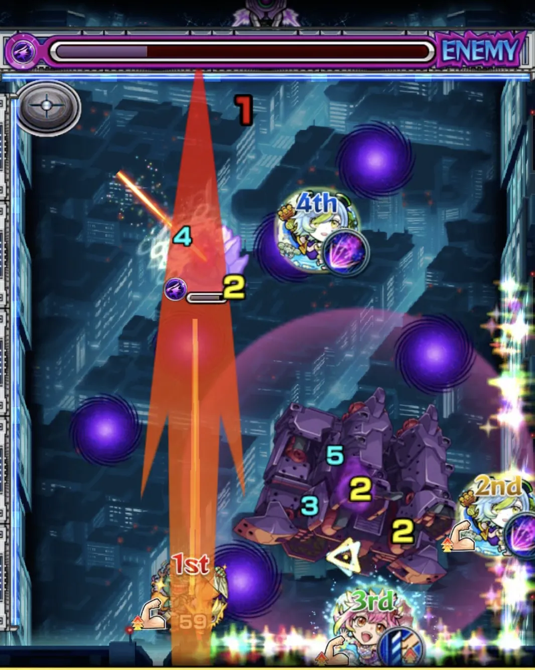 モンスト_ドゥームラサメワンパン202