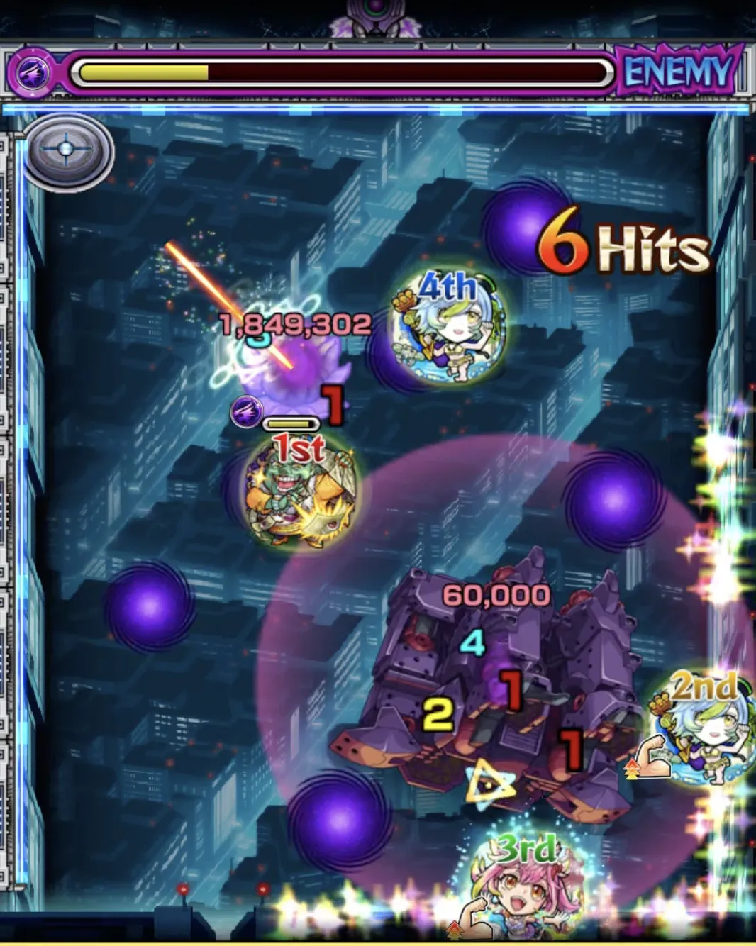 モンスト_ドゥームラサメワンパン203