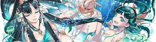 イシス&ネフティスカットイン_パズドラ