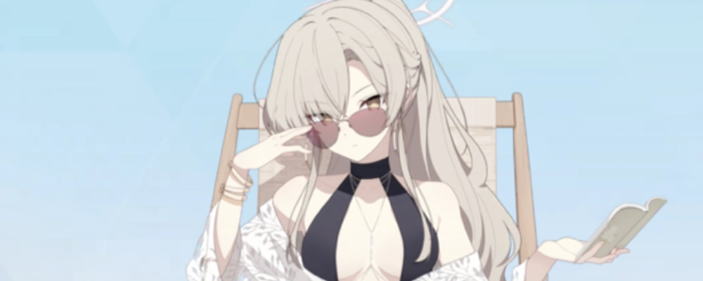 ブルアカ_水着ナギサ