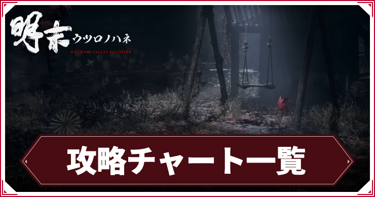 【ウツロノハネ】攻略チャート一覧