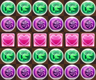 パズドラ_eスポーツ選手権2025杯_盤面例1