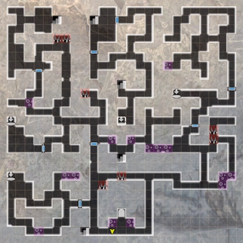 B1F_砂影_ウィザードリィダフネ