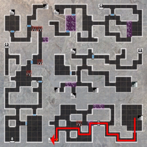 1周目4_砂影_ウィザードリィダフネ