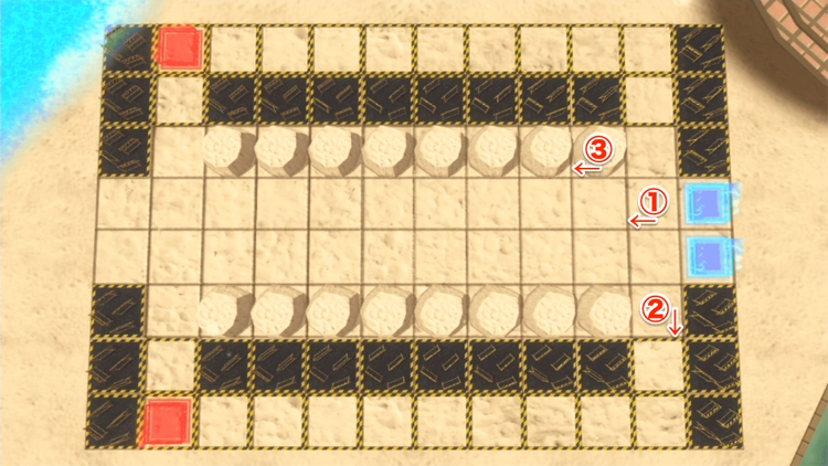 ロススト_疑惑のリゾートアイランドHARD_ステージ1