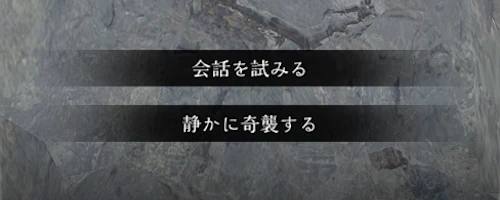 B2Fに降りた場所から左側の隠し扉を調べる_砂影の計略_ダフネ