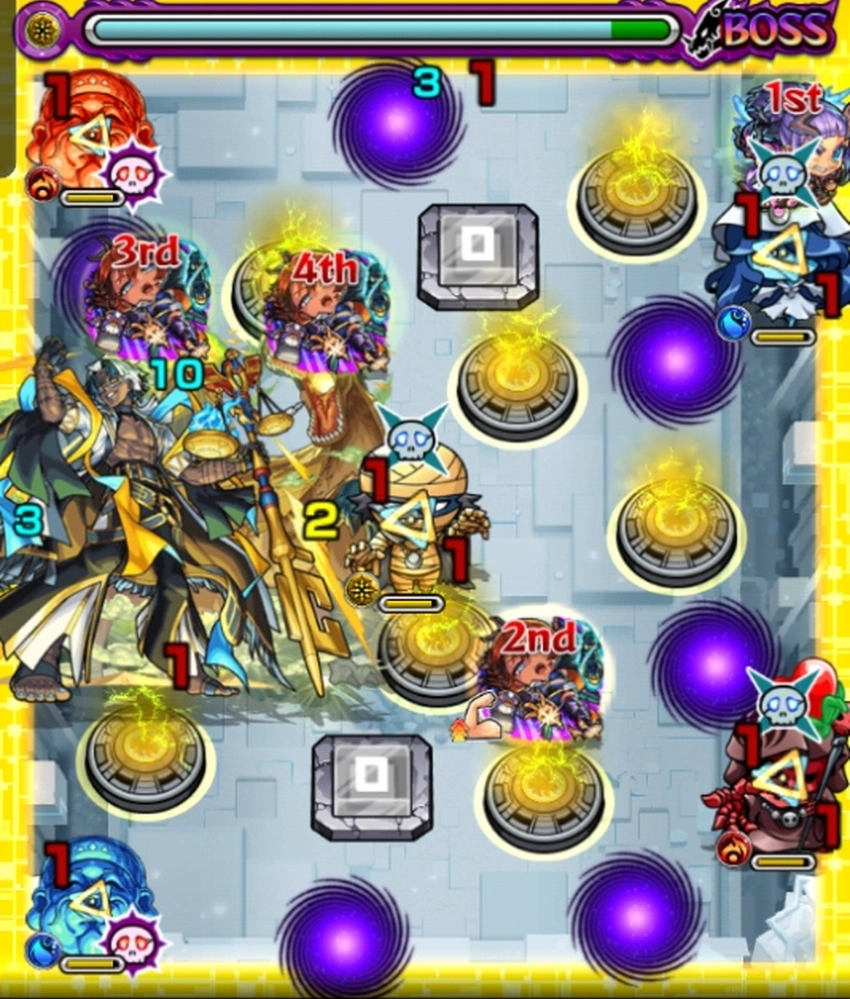 モンスト_破界アアル_ボス戦1