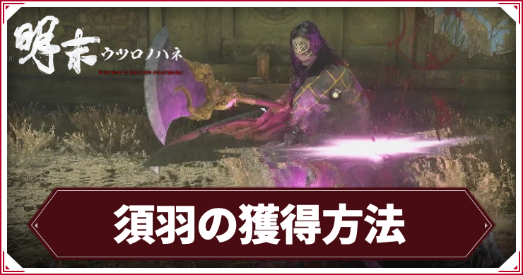 須羽の獲得方法_アイキャッチ
