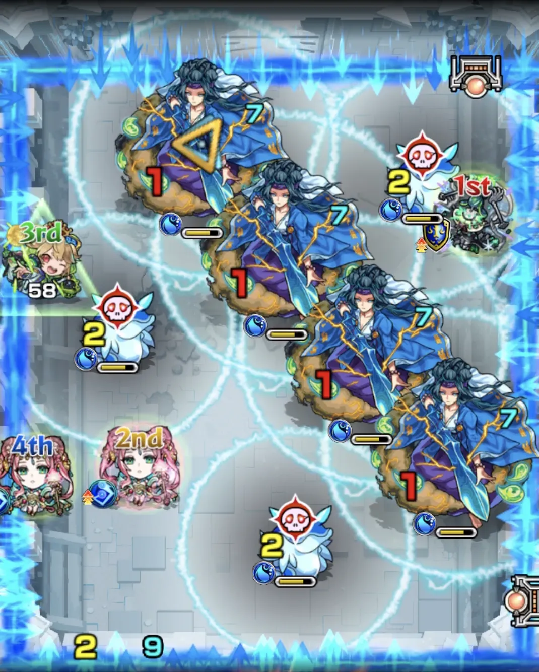 モンスト_破界の星墓_ティルナノーグ2_result