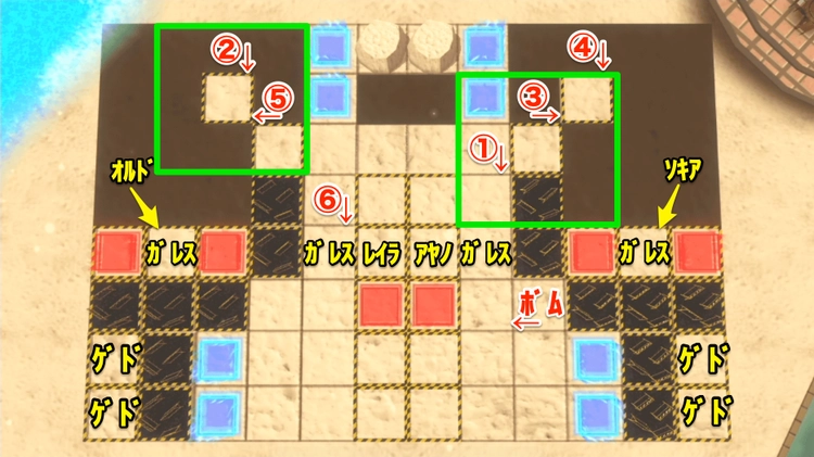 ロススト_疑惑のリゾートアイランドEXTRA(SIDEC)_ステージ6(魔法陣)