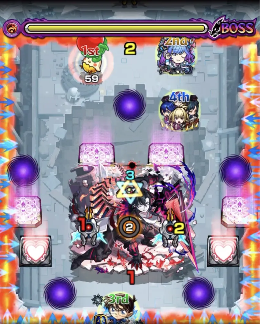 モンスト_破界の星墓パラノヴィア6-2