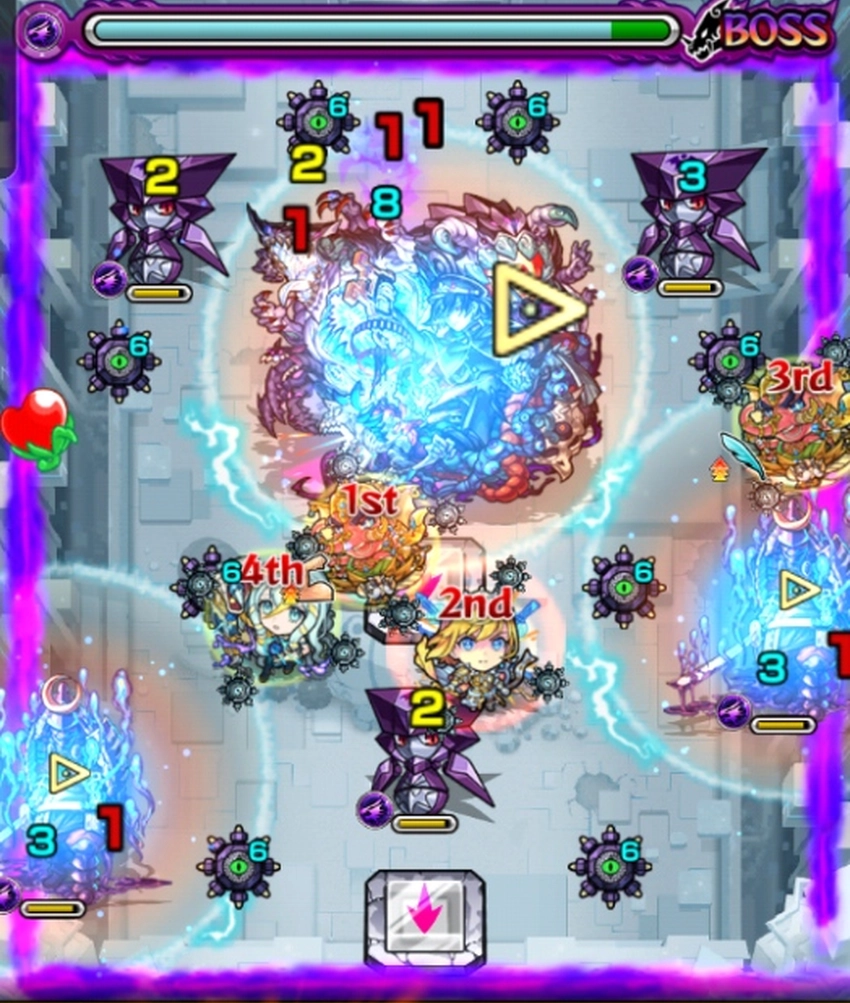 モンスト_破界黄泉_ボス戦1
