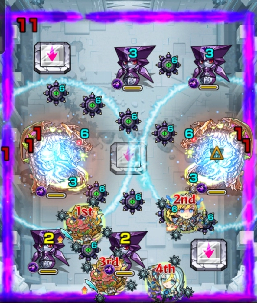 モンスト_破界黄泉_バトル2