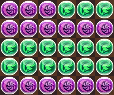 パズドラ_eスポーツ選手権2025杯_盤面例4