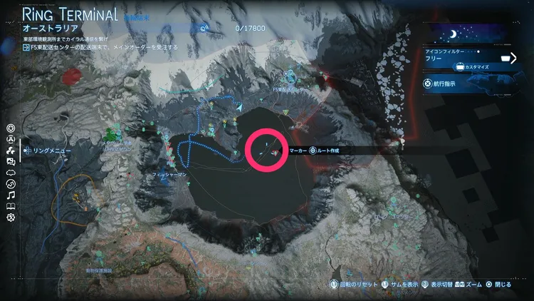 デススト2_大型BT_鯨_マップ