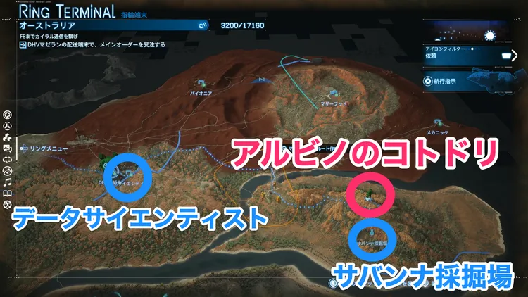 デススト2_アルビノコトドリ_マップ