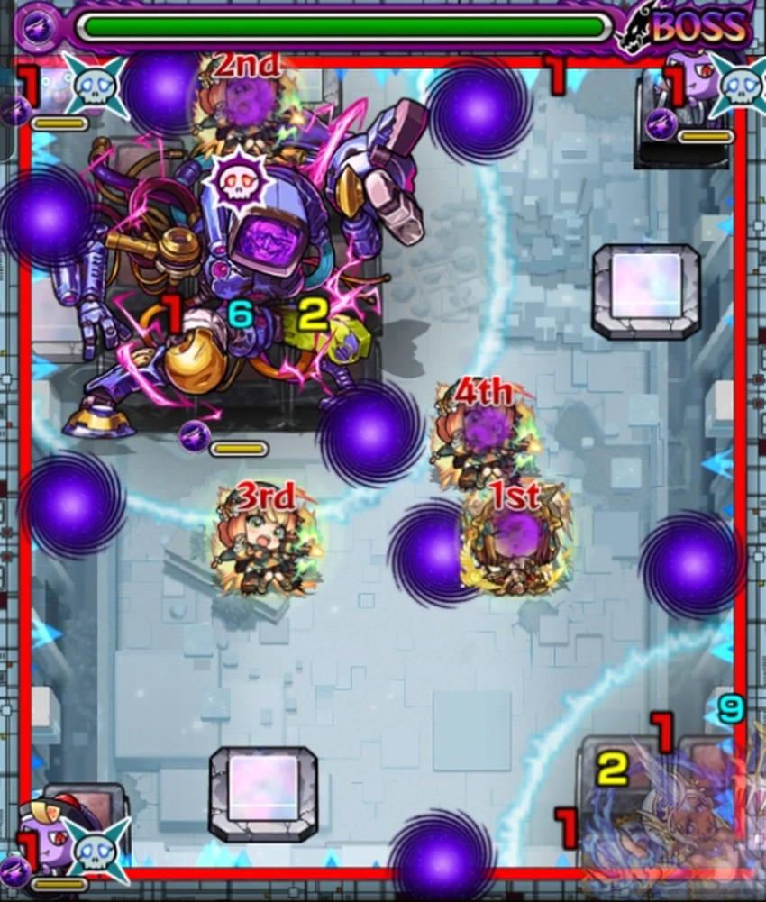 モンスト_星墓アポカリプス_ボス戦1①