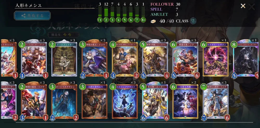 シャドバビヨンド_人形ネメシス