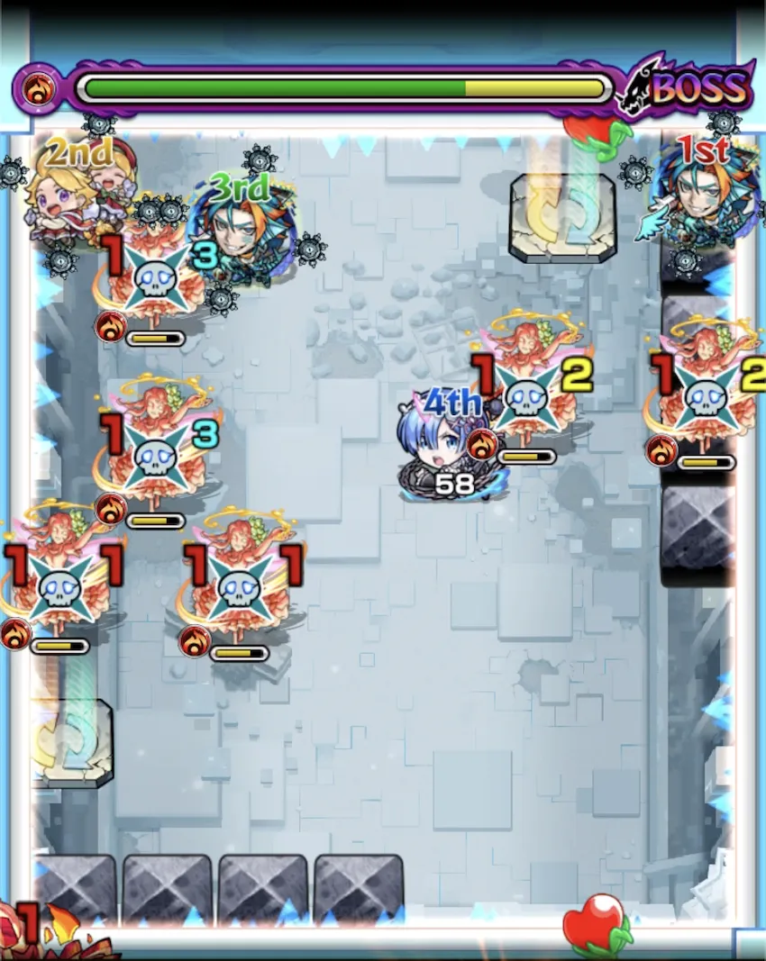 モンスト_アヴァロン星墓_ボス２_result