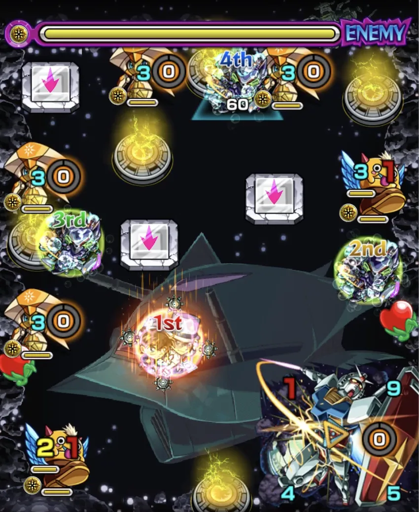 モンスト_超究極_シュウジ＆ガンダム4_26_07_2025