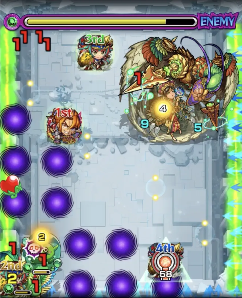 モンスト_シャンバラ星墓２_result