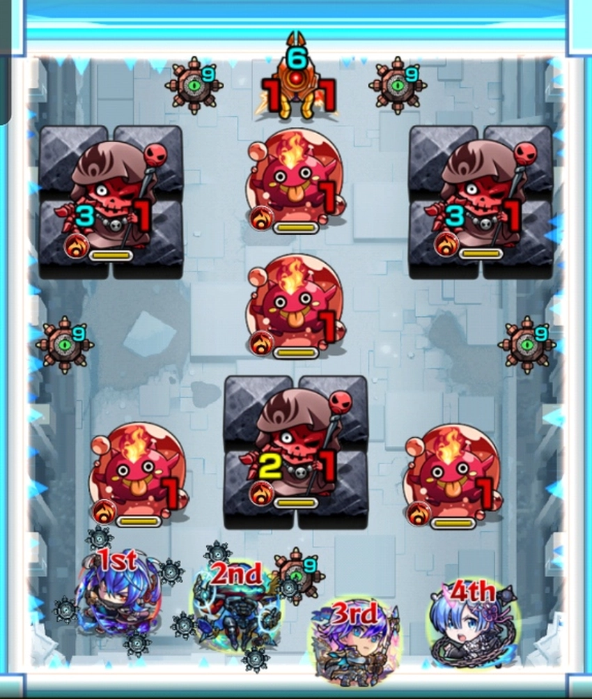 モンスト_破界アヴァロン_バトル1