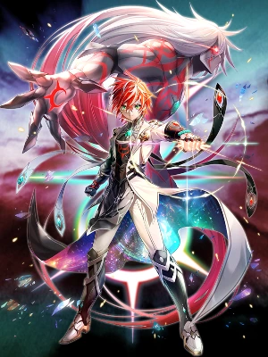 白猫_世界を繋ぐ冒険家_赤髪_立ち絵