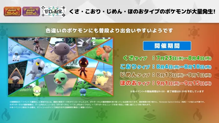 ポケモンSV_イベン大量発生