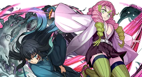 無一郎&蜜璃カットイン_パズドラ