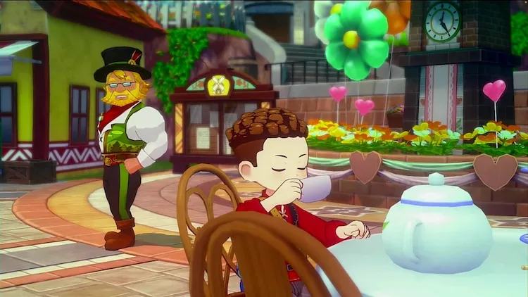 牧場物語グラバザ_お茶会1