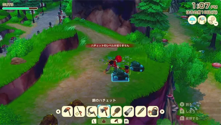 牧場物語_ハチェット