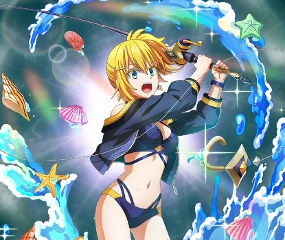 まおりゅう_水着ジョーヌ_立ち絵