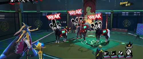 ダウン値_ペルソナ5X