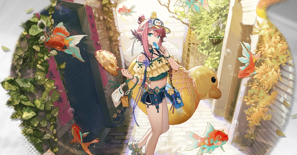 アークナイツ_メイ_夏の花弁FA054