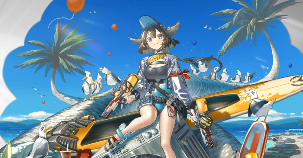 アークナイツ_アシッドドロップ_悠然假日 HD75