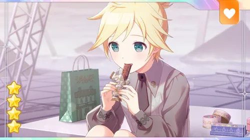 プロセカ_おいしいを分け合って_鏡音レン_特訓前