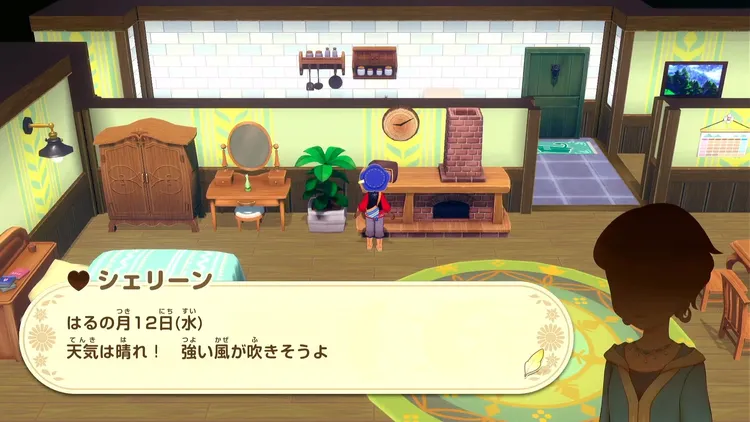 牧場物語_自宅_ラジオ