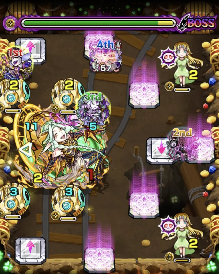 モンスト_運撃トレイルボス２