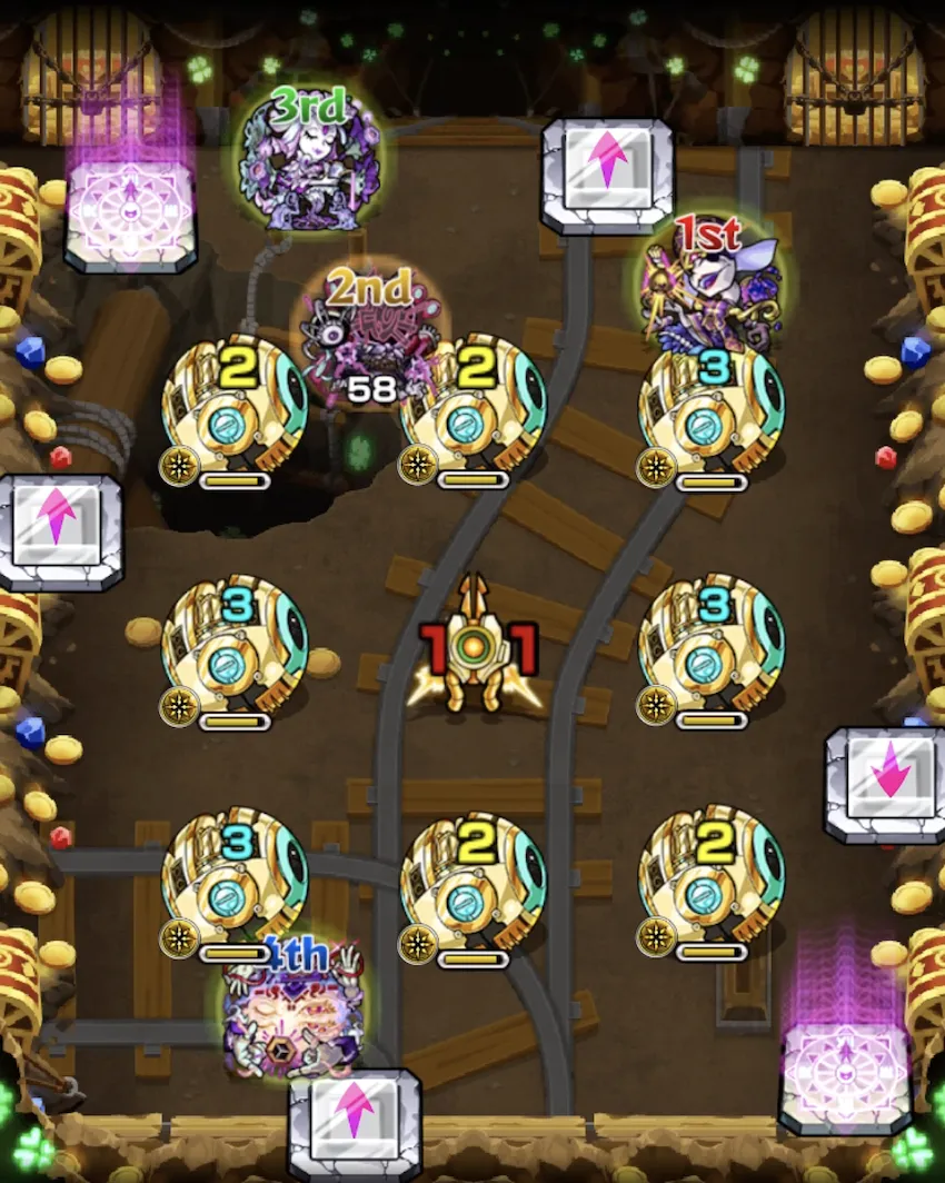 モンスト_運撃トレイルステージ２