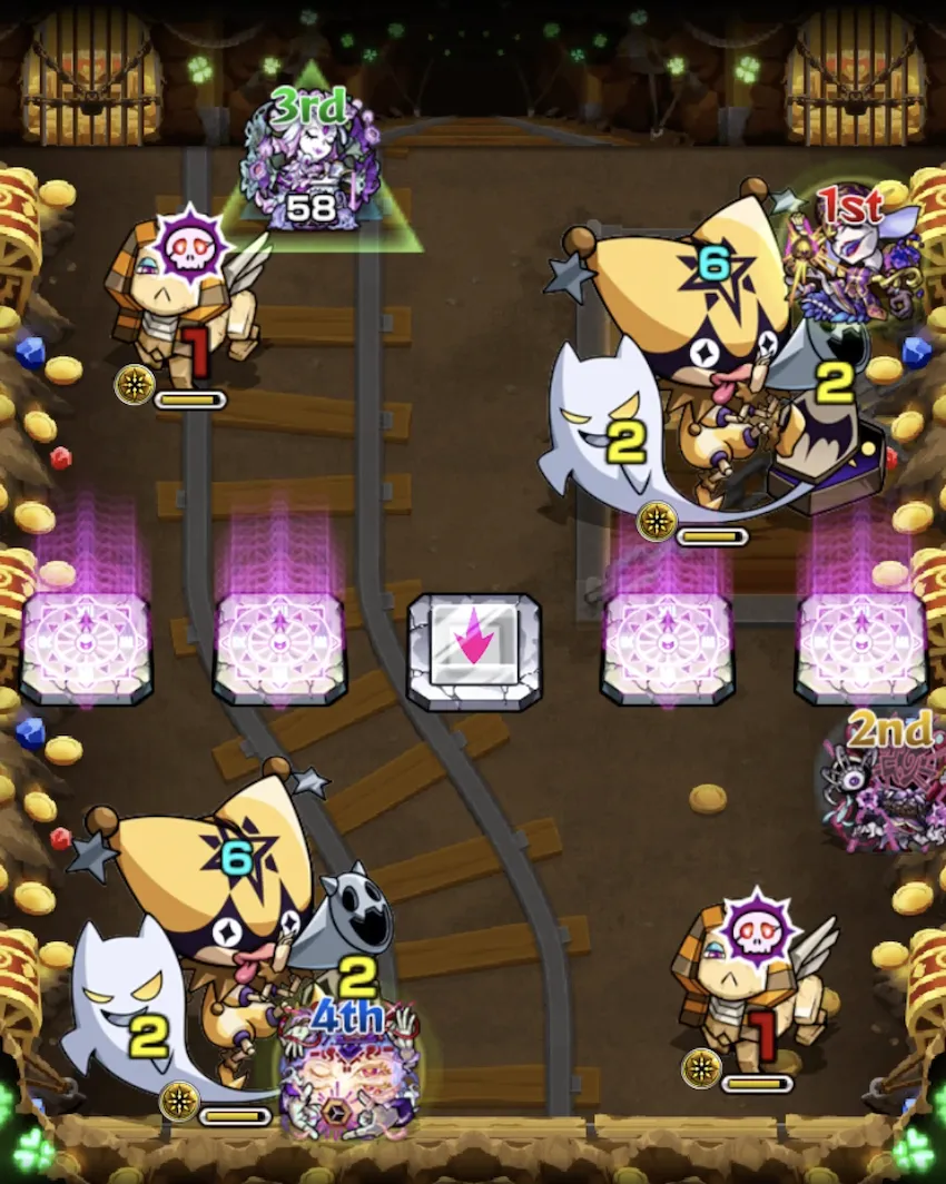 モンスト_運撃トレイルステージ３